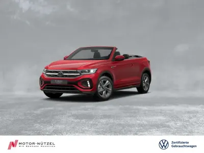 Gebraucht VW T-Roc Cabriolet R-line 150 PS (110 kW) 2024 Kings red metallic Cabrio
