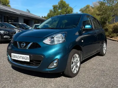 Gebraucht Nissan Micra Acenta 80 PS (58 kW) 2017 Blau Kleinwagen