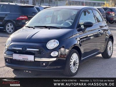 Gebraucht Fiat 500 Lounge 69 PS (50 kW) 2009 Schwarz Cabrio