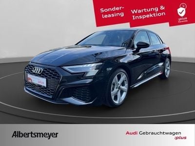 Gebraucht Audi A3 Sportback S-Line 150 PS (110 kW) 2024 Schwarz Kleinwagen