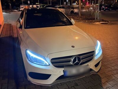 gebraucht Mercedes C220 d T AMG Line AMG Line