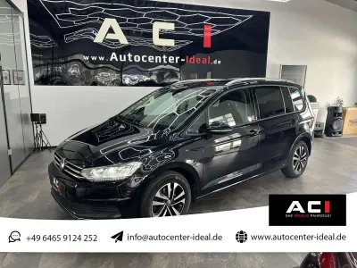 Gebraucht VW Touran United 150 PS (110 kW) 2020 Schwarz Van / Kleinbus