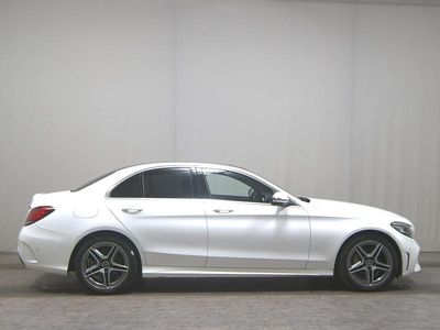 Usata Mercedes C200 AMG line 160 CV (117 kW) 2019 Bianco Berlina