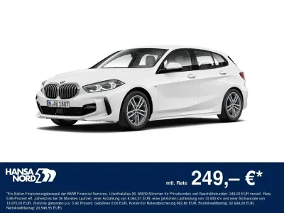 Gebraucht BMW 120 M Sport 178 PS (130 kW) 2022 Weiss / alpinweiss Limousine