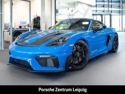 Neu Porsche 718 Spyder RS 500 PS (367 kW) 2026 Blau Cabrio
