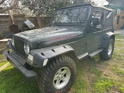 Gebraucht Jeep Wrangler Sahara 177 PS (130 kW) 1996 Grau SUV
