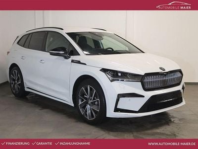 Gebraucht Skoda Enyaq iV SportLine 150 kW (204 PS) 2021 Weiß SUV