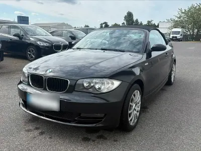 Gebraucht BMW 118 Cabriolet 143 PS (105 kW) 2008 Schwarz Cabrio