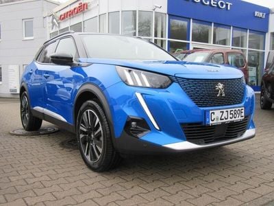 Gebraucht Peugeot e-2008 GT 100 kW (136 PS) 2022 Blau SUV