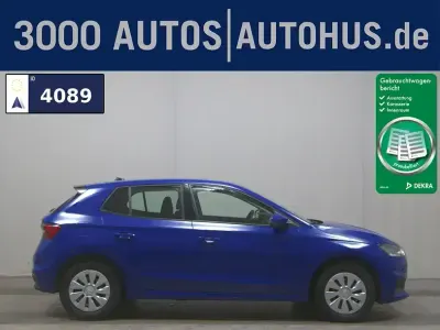 Brugt Skoda Fabia Easy 65 HK (47 kW) 2022 Blå Sedan