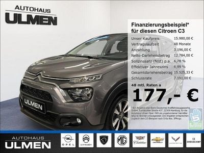 Gebraucht Citroën C3 Touch 110 PS (80 kW) 2023 Grau Limousine