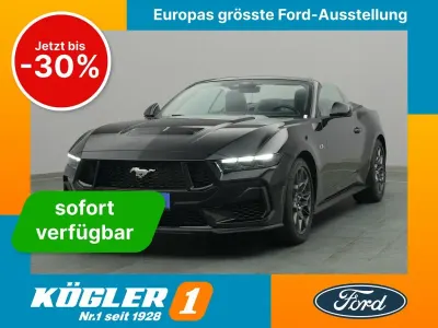 Neu Ford Mustang GT 446 PS (328 kW) 2026 Schwarz Cabrio