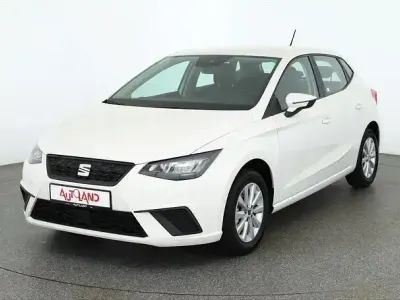 Gebraucht Seat Ibiza Style 80 PS (58 kW) 2023 "candy" weiss Kleinwagen