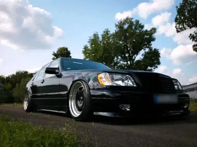 Gebraucht Mercedes S500 320 PS (235 kW) 1995 Schwarz Limousine