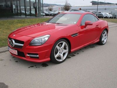 Gebraucht Mercedes SLK250 AMG 204 PS (150 kW) 2013 Rot Cabrio