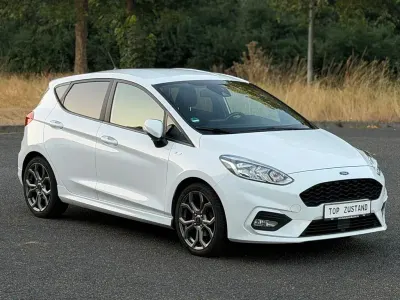 Gebraucht Ford Fiesta ST-Line 101 PS (74 kW) 2018 Weiß Kleinwagen