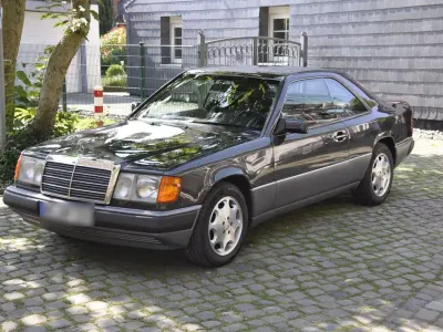 Brugt Mercedes E320 220 HK (161 kW) 1993 Sort Coupe