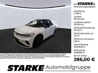 Gebraucht VW ID.4 GTX 219 kW (299 PS) 2023 Gletscherweiß metallic SUV
