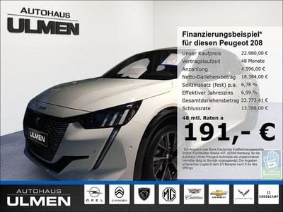 Gebraucht Peugeot e-208 GTi 100 kW (136 PS) 2023 Weiss Kleinwagen
