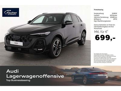Schwarz Neu 2025 Audi SQ5 Sport SUV | 91.980 € (Etwas zu teuer)
