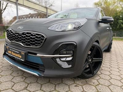 Gebraucht Kia Sportage GT-Line 177 PS (130 kW) 2018 Foliert avery matte black SUV