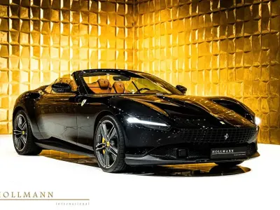 Nouă Ferrari Roma 620 CP (456 kW) 2026 Negru Cabrio