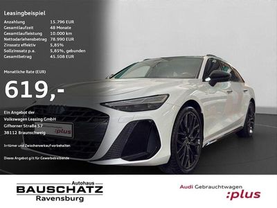 Gletscherweiß metallic Gebraucht 2025 Audi A6 Ambiente Kombi | 73.910 €