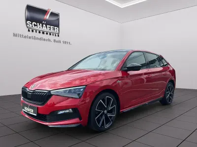 Gebraucht Skoda Scala Monte Carlo 150 PS (110 kW) 2021 Rot Kleinwagen