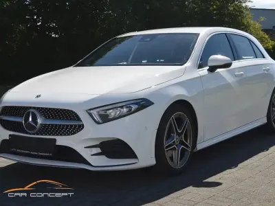 Gebraucht Mercedes A180 AMG line 136 PS (100 kW) 2021 Weiß Limousine