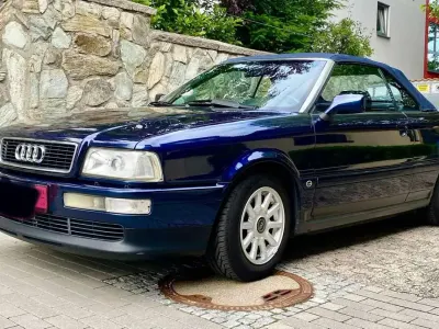 Gebraucht Audi Cabriolet 116 PS (85 kW) 1996 Blau Cabrio