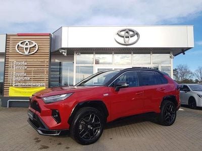 Gebraucht Toyota RAV4 Hybrid Sport 306 PS (225 kW) 2024 Karminarot metallic / schwarz SUV