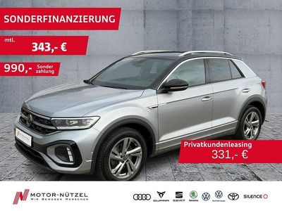 Gebraucht VW T-Roc R-line 150 PS (110 kW) 2022 Pyrit silber metallic SUV