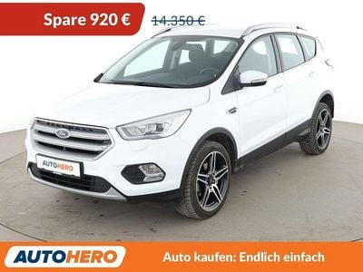 Gebraucht Ford Kuga Cool & Connect 120 PS (88 kW) 2018 Weiß SUV