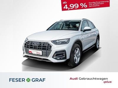 Gebraucht Audi Q5 Business 204 PS (150 kW) 2023 Gletscherweiß metallic SUV