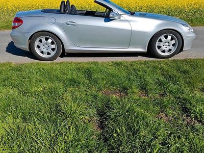 Gebraucht Mercedes SLK200 163 PS (119 kW) 2006 Silber Cabrio