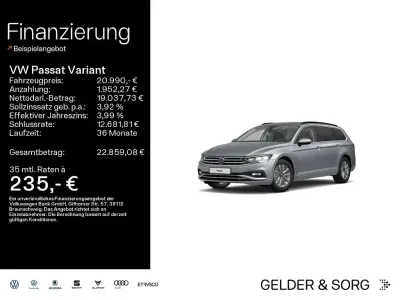 Brugt VW Passat Business 150 HK (110 kW) 2023 Sølv Stationcar
