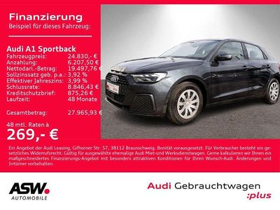 Gebraucht Audi A1 Sportback Ambiente 116 PS (85 kW) 2025 Manhattangrau metallic Kleinwagen
