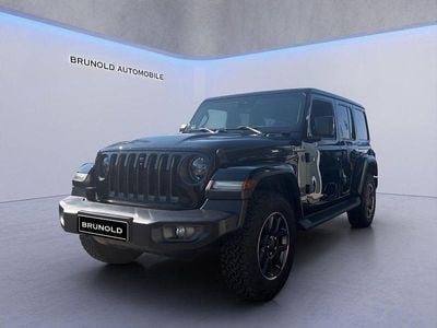 Gebraucht Jeep Wrangler Unlimited Sahara 272 PS (200 kW) 2021 Schwarz SUV