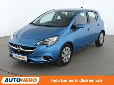 Używany Opel Corsa Innovation 90 KM (66 kW) 2017 Niebieski Hatchback