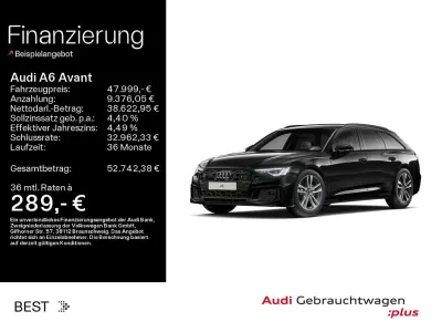Brugt Audi A6 Design 204 HK (150 kW) 2025 Sort Stationcar
