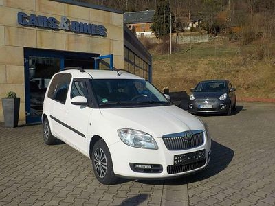 Gebraucht Skoda Roomster Plus Edition 69 PS (50 kW) 2009 Weiß Van / Kleinbus