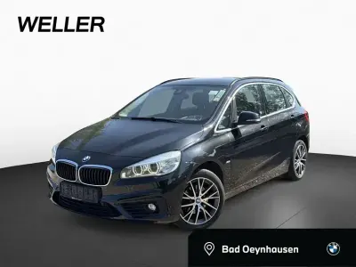 Gebraucht BMW 218 Active Tourer Sport Line 150 PS (110 kW) 2016 Schwarz Van / Kleinbus