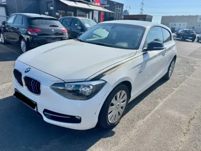 Gebraucht BMW 116 Sport Line 136 PS (100 kW) 2014 Weiß Kleinwagen
