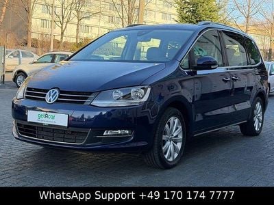 Blau Gebraucht 2021 VW Sharan Highline Van / Kleinbus | 14.999 € (Guter Preis)