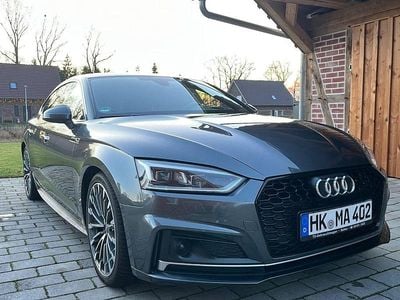 Grau Gebraucht 2017 Audi A5 Sportback S-Line Kleinwagen | 24.200 € (Etwas zu teuer)