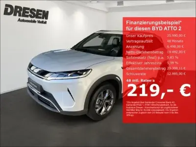 Ny BYD Atto 2 Active 130 kW (177 HK) 2026 Hvid SUV
