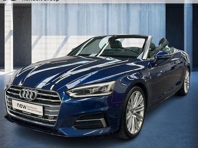 Second-hand Audi A5 Cabriolet Sport 252 CP (185 kW) 2018 Albastru Cabrio