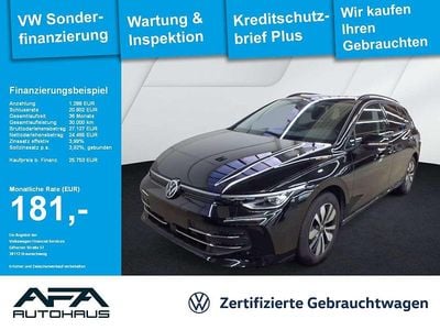 Gebraucht VW Golf VIII Goal 150 PS (110 kW) 2025 Schwarz Kombi