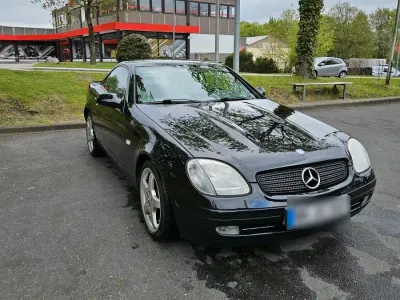 Gebraucht Mercedes SLK200 136 PS (100 kW) 1999 Schwarz Cabrio
