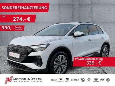 Gebraucht Audi Q4 e-tron Advanced 125 kW (170 PS) 2023 Gletscherweiß metallic SUV